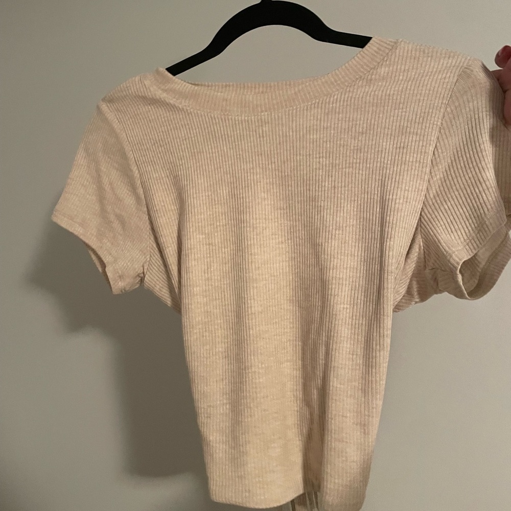 Alo Open Back Tie Top